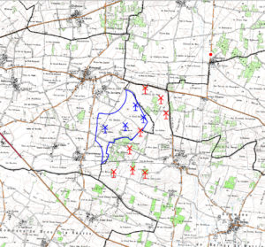 Localisation_Prise de vue 1_projet éolien Saint Mard